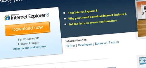 internet explorer 8