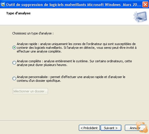 outil de suppression de logiciels malveillants