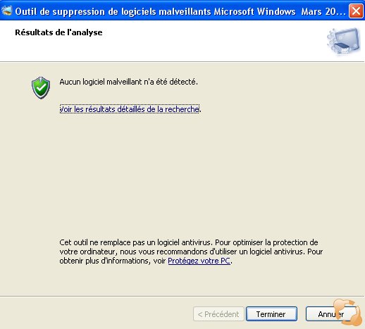 outil de suppression de logiciels malveillants
